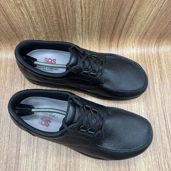 SAS Bout Time Black Leather Casual Walking Comfort Shoe Men Size 14.5 Extra Wide - Picture 9 of 9